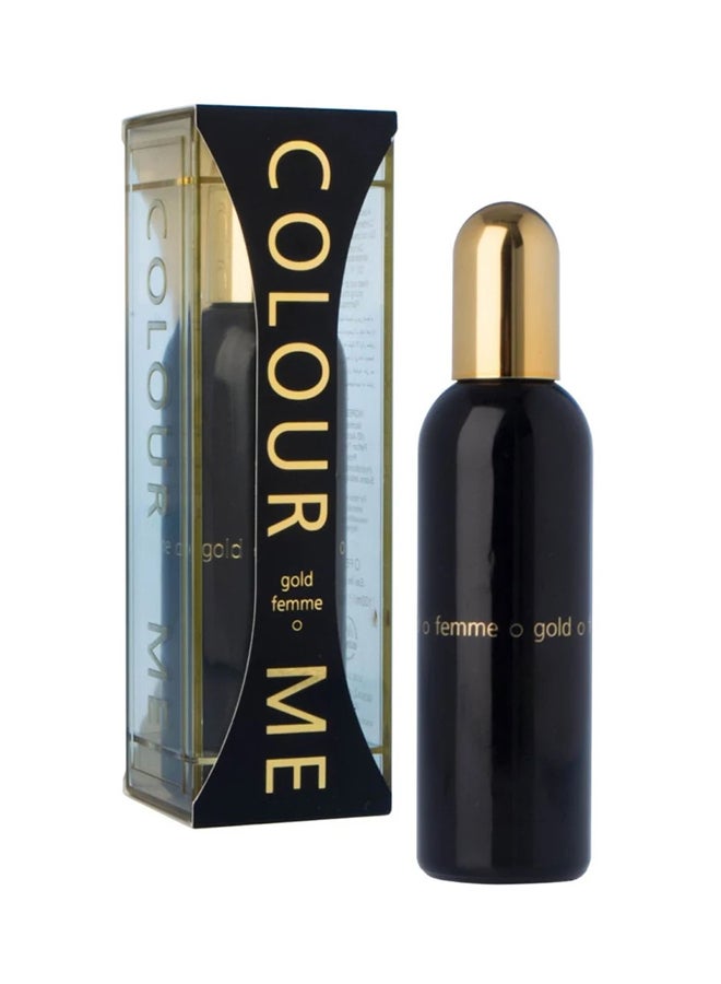 MILTON-LLOYD Colour Me Femme Gold EDP 100ml - Image 2