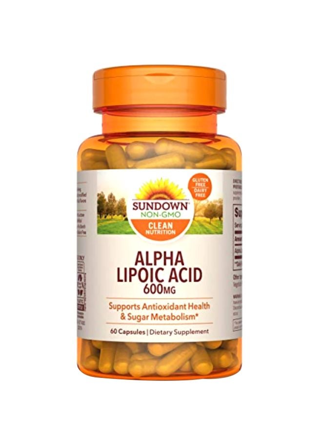 ساندوان مكمل غذائي بحمض ألفا ليبويك - 60 كبسولة - Image 1