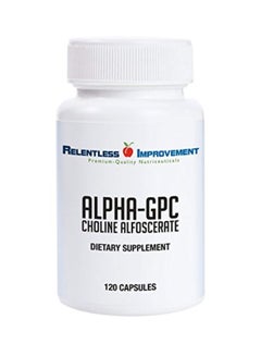 Alpha GPC Choline Alfoscerate Supplement - 120 Capsules