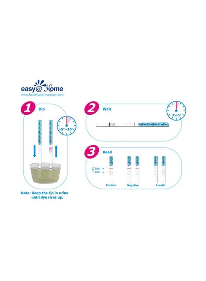 Easy Home 50-Piece Home Ovulation Test Strip Kit  - Image 5
