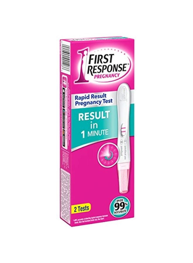 FIRST RESPONSE Pack Of 2 Rapid Results Test - Image 3