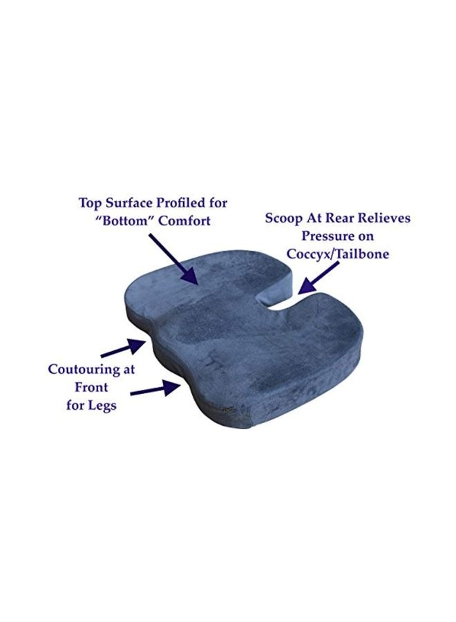 Lemon Hero Coccyx Orthopedic Contoured Foam Seat Cushion - Image 2