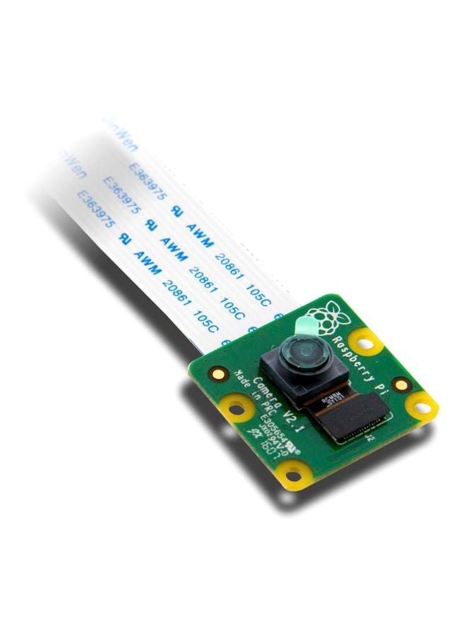 Raspberry Pi - V2 Camera Module For Webcam Green/White - Image 1