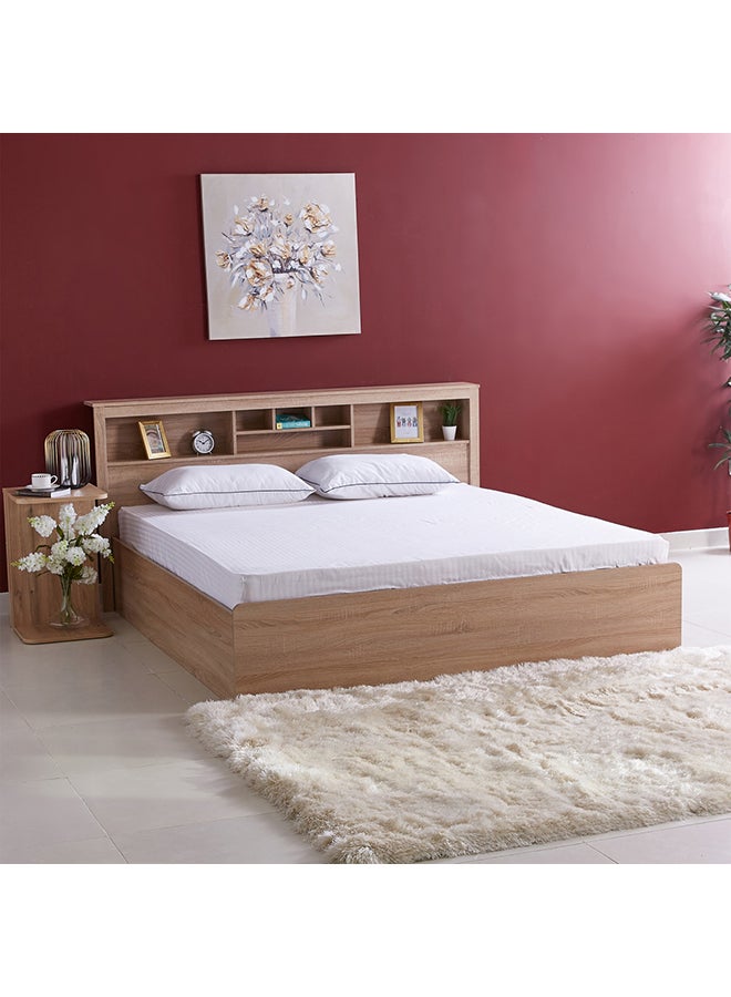 Home Box - Hydraulic Storage Bed Brown - Image 1