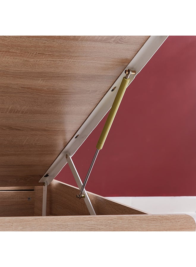 Home Box - Hydraulic Storage Bed Brown - Image 1