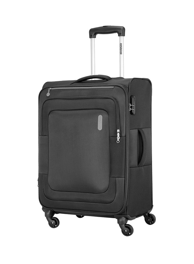AMERICAN TOURISTER - 2-Piece Luggage Travel Trolley Bag Set Black - Image 1