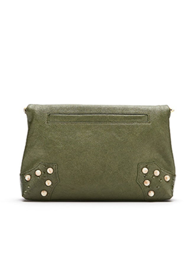 Grain De Beaute Catena Clutch Khaki  - Image 2