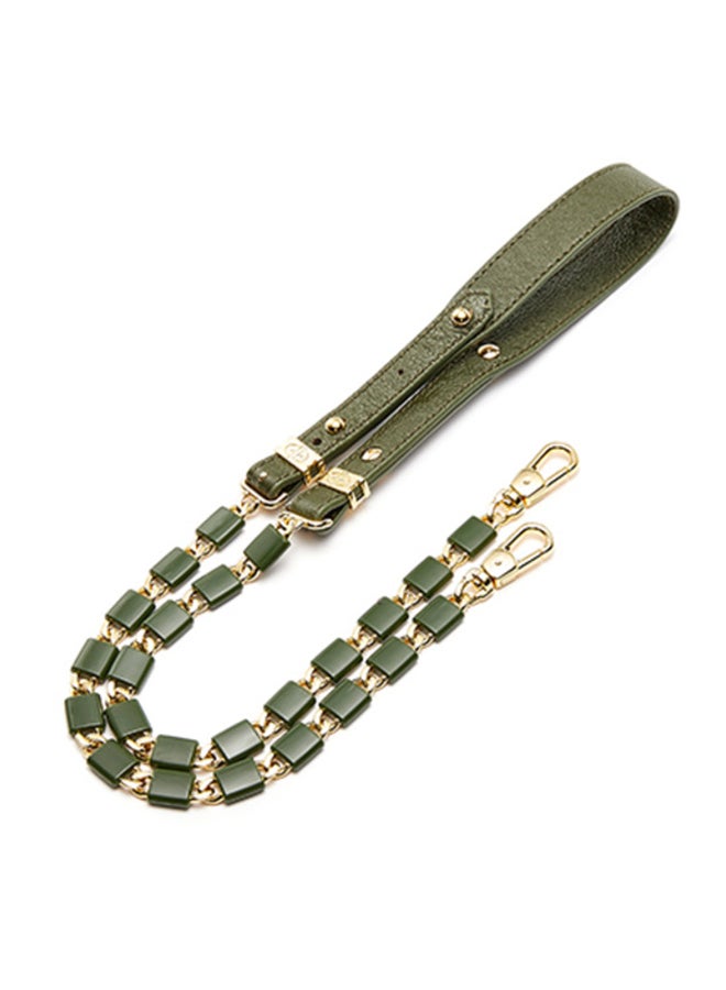 Grain De Beaute Catena Clutch Khaki  - Image 5