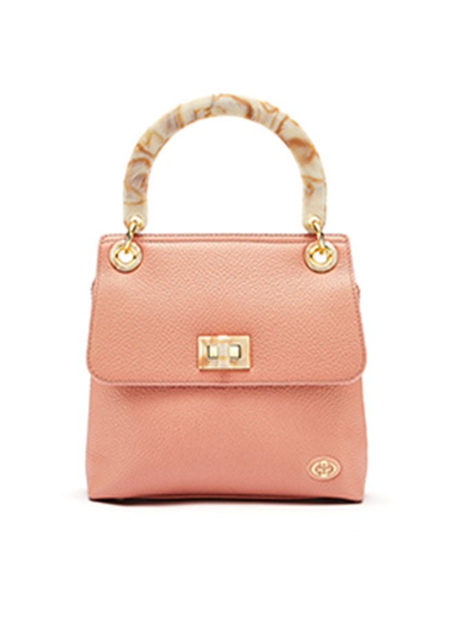 Grain De Beaute Mini Volpe II Crossbody Bag Camel Pink  - Image 1
