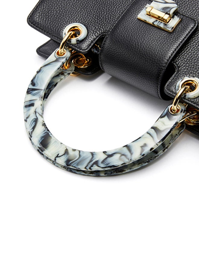 Grain De Beaute - Loge Shoulder Bag Black - Image 1
