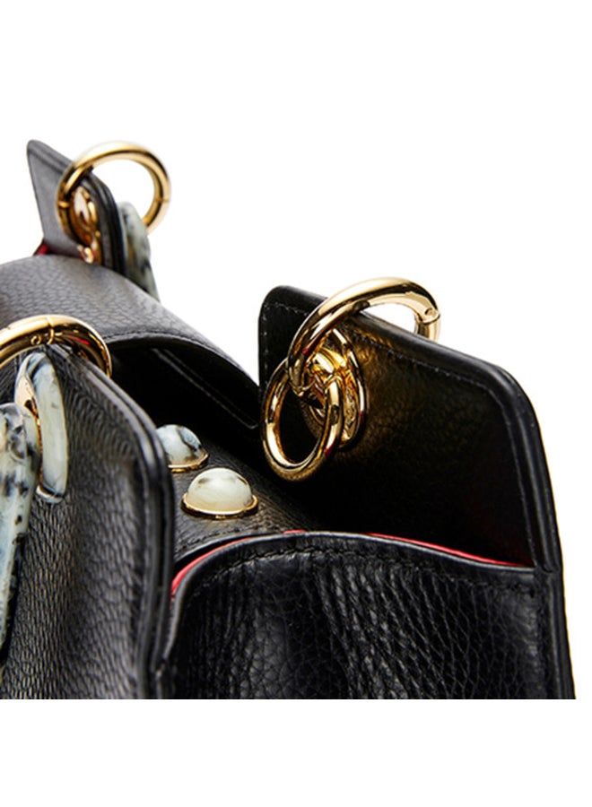 Grain De Beaute - Loge Shoulder Bag Black - Image 1