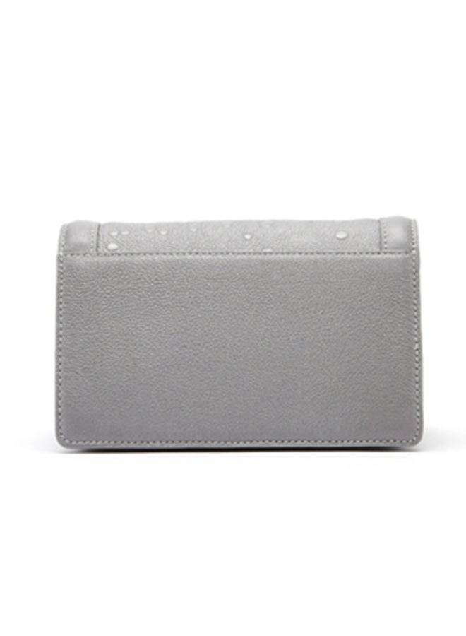 Grain De Beaute Amber Clutch Bag Grey  - Image 2