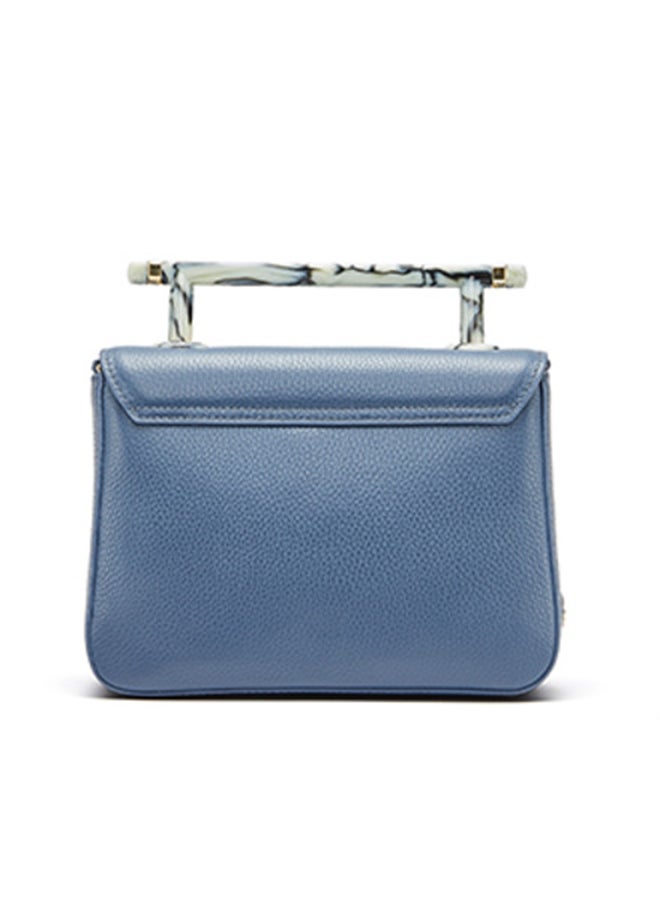 Grain De Beaute - Bastone Satchel Bag Blue - Image 1