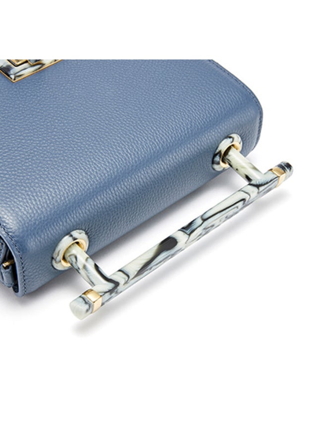 Grain De Beaute - Bastone Satchel Bag Blue - Image 1