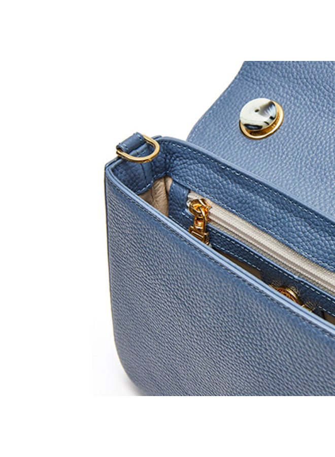 Grain De Beaute - Bastone Satchel Bag Blue - Image 1