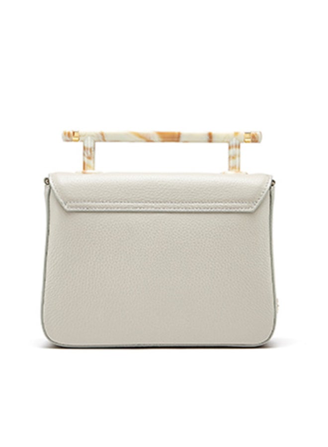 Grain De Beaute - Bastone Satchel Bag Grey - Image 1