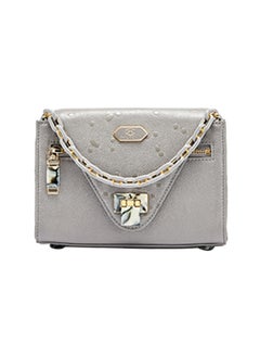 Trian Shoulder Bag Grey