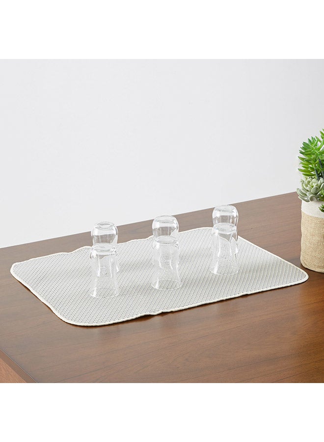 Home Box Lauren Quick Dry Kitchen Mat Grey 38 x 51cm - Image 2