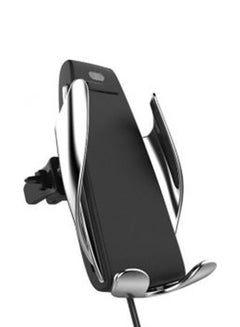 Generic Wireless Car Charger Black/Silver  - Image 2