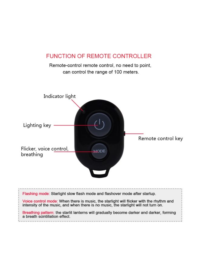 Generic Decorative Car Interior Light With Remote Control - Image 4