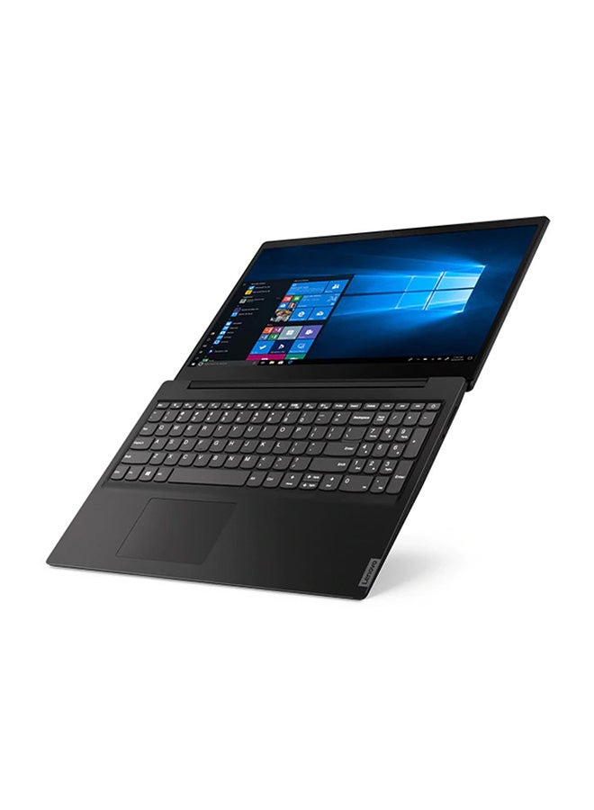 لابتوب S145 بشاشة مقاس 15.6 بوصة ومعالج كور I5-8265U/وذاكرة رام سعة 8 جيجابايت/ومحرك أقراص صلبة HDD سعة 1 تيرابايت/وبطاقة رسومات إنفيديا جيفورس MX110 سعة 2 جيجابايت أسود