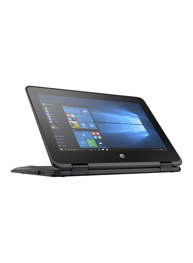 لابتوب برو بوك X360 11-G3 بتصميم 2 في 1 وبشاشة مقاس 11.6 بوصة ومعالج كور سيليرون N5000/ ذاكرة رام سعة 4 جيجابايت/ محرك أقراص SSD سعة 128 جيجابايت/ بطاقة رسومات إنتل مدمجة أسود