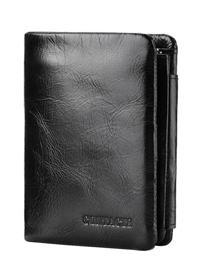 TOEON Leather Wallet Black - Image 1