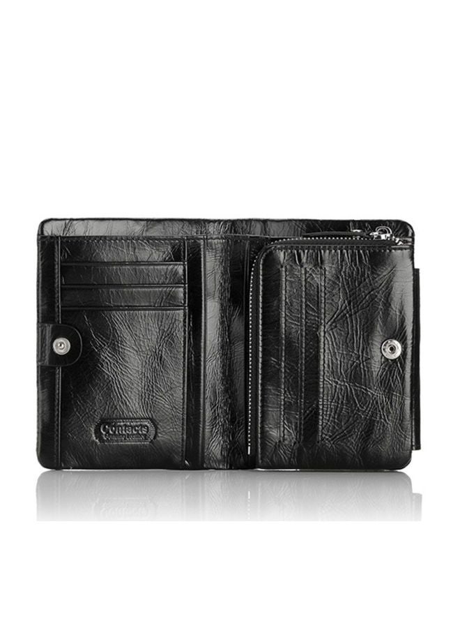 TOEON Leather Wallet Black - Image 3