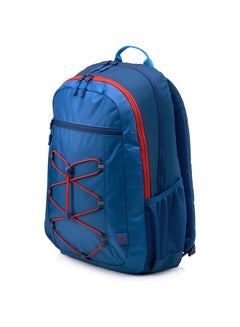 HP Backpack For 15.6-Inch Laptop Marine Blue/Coral Red  - Image 1