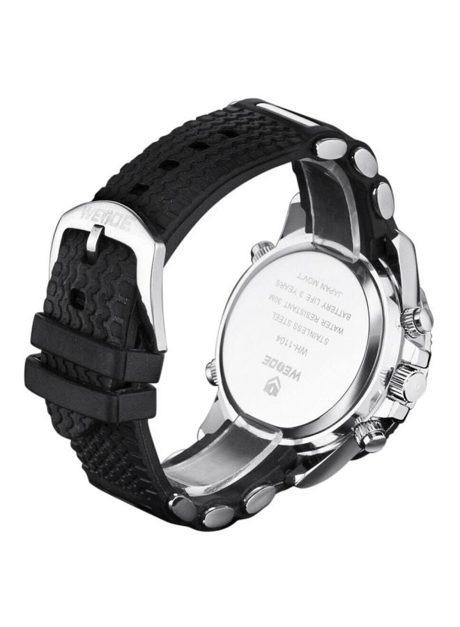Weide men Water Resistant Analog/Digital Watch WH1104 - Image 2