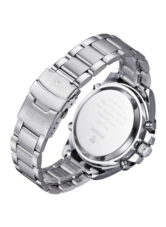 Weide Men's Water Resistant Analog/Digital Watch WH1103 - Image 2