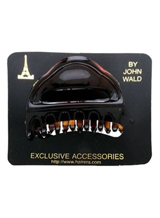 Small French Open Shell Clip Black - v1574944957/N32248537A_1