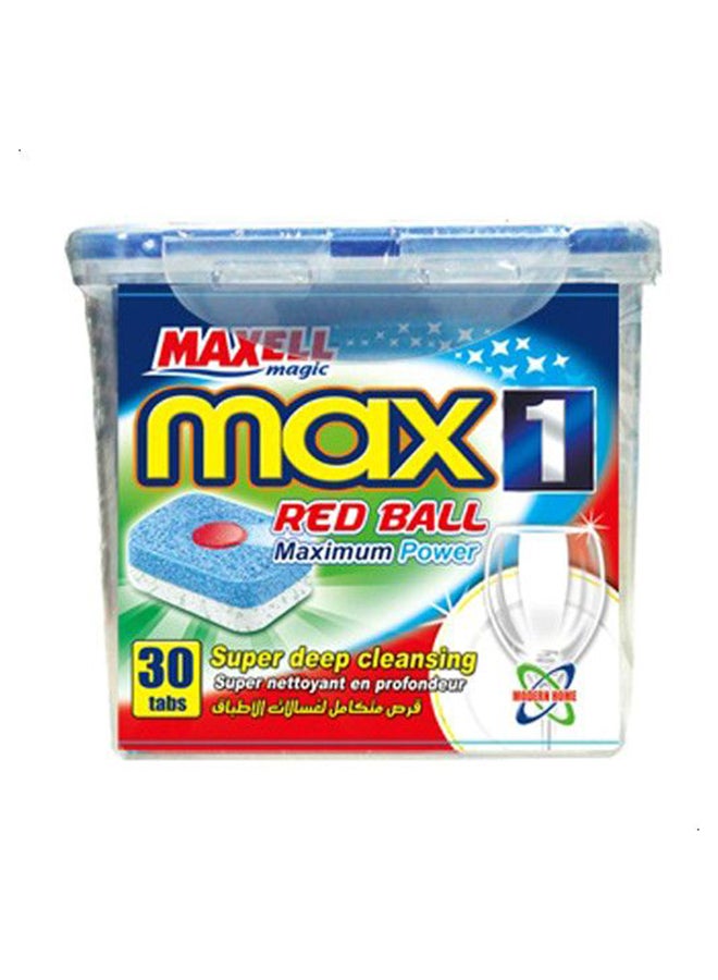 أقراص ماجيك لغسالات الأطباق، حزمة مكونة من 30 قطعة