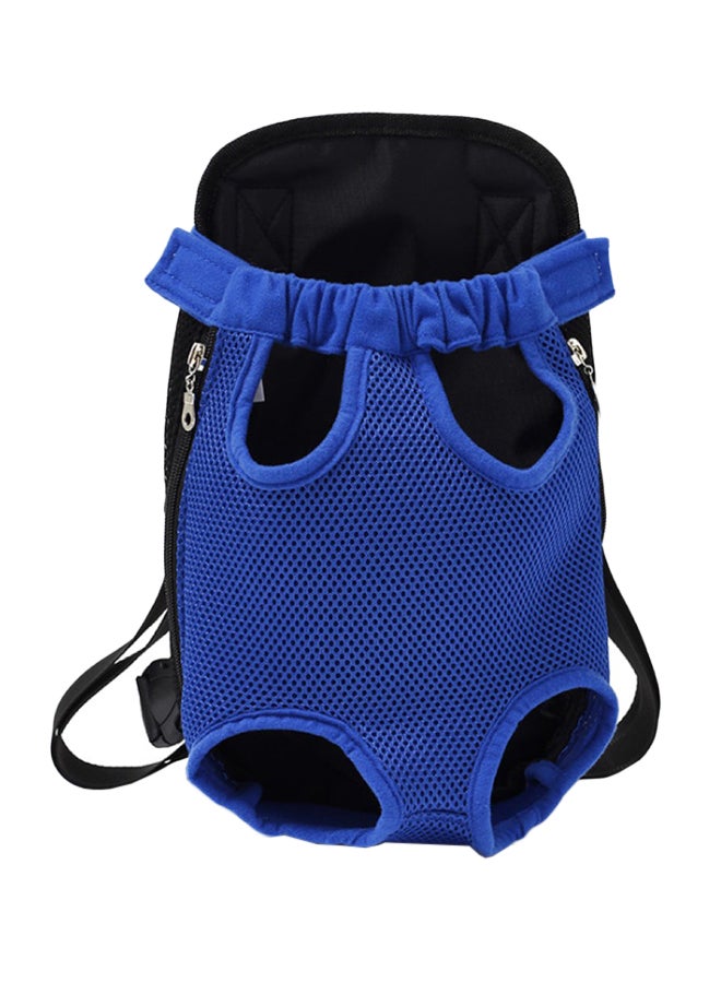 Generic Pet Carrier Backpack Blue/Black 20 x 30cm 