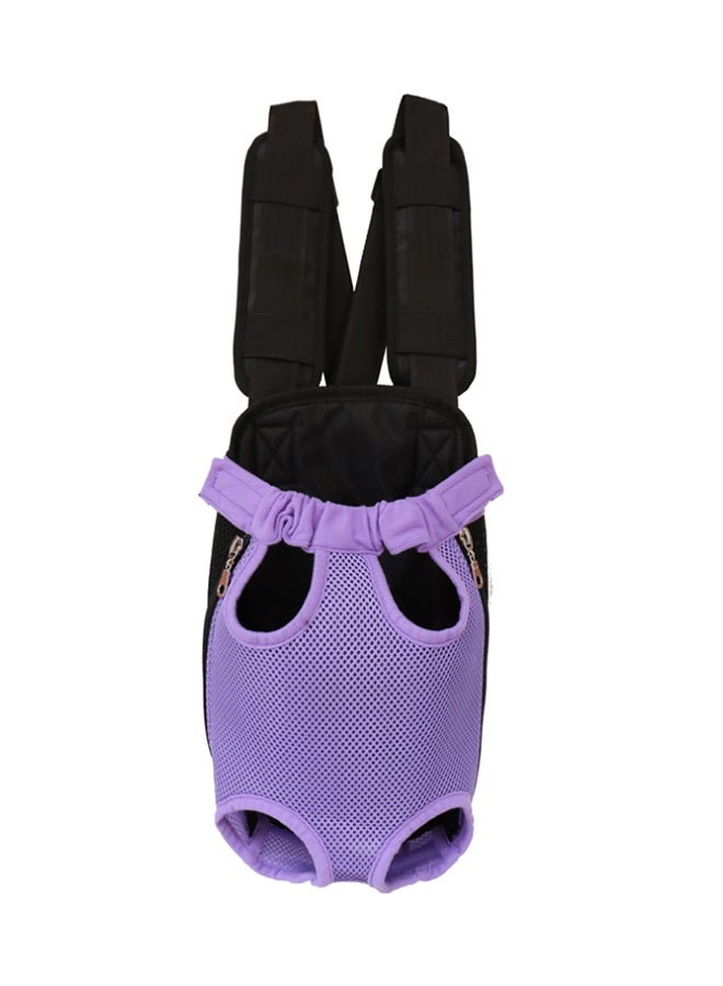 Generic Pet Carrier Shoulder Backpack Purple/Black 41 x 25centimeter  - Image 1