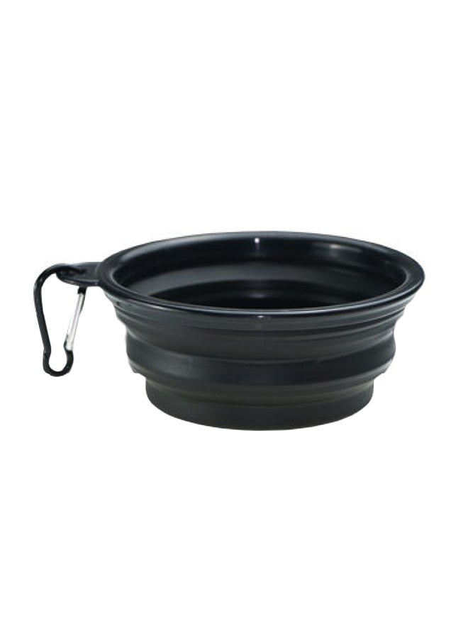 Pet Food Bowl Black 350ml - Image 1