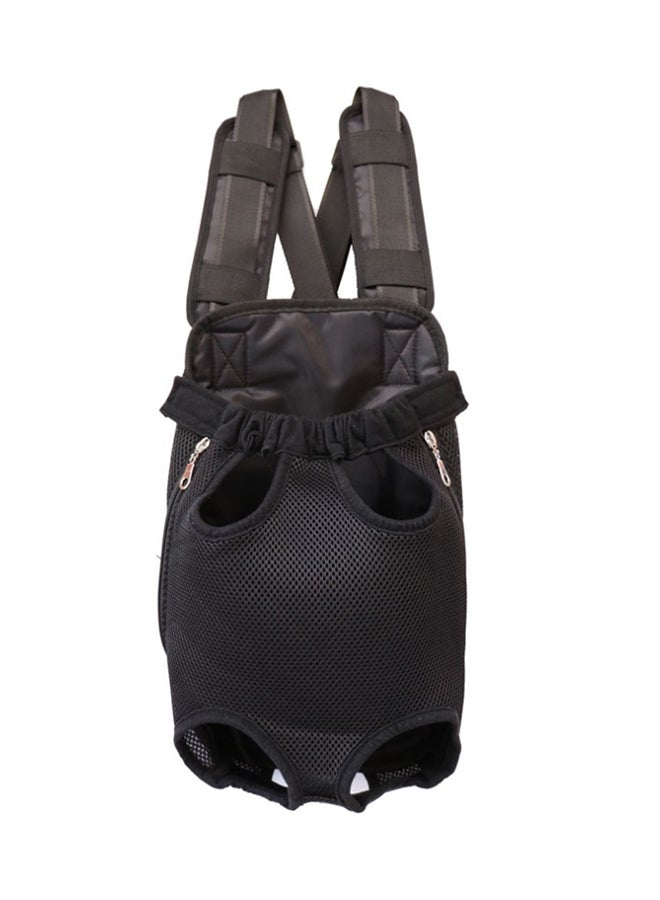 Generic Pet Carrier Shoulder Backpack Black 41 x 25cm  - Image 2