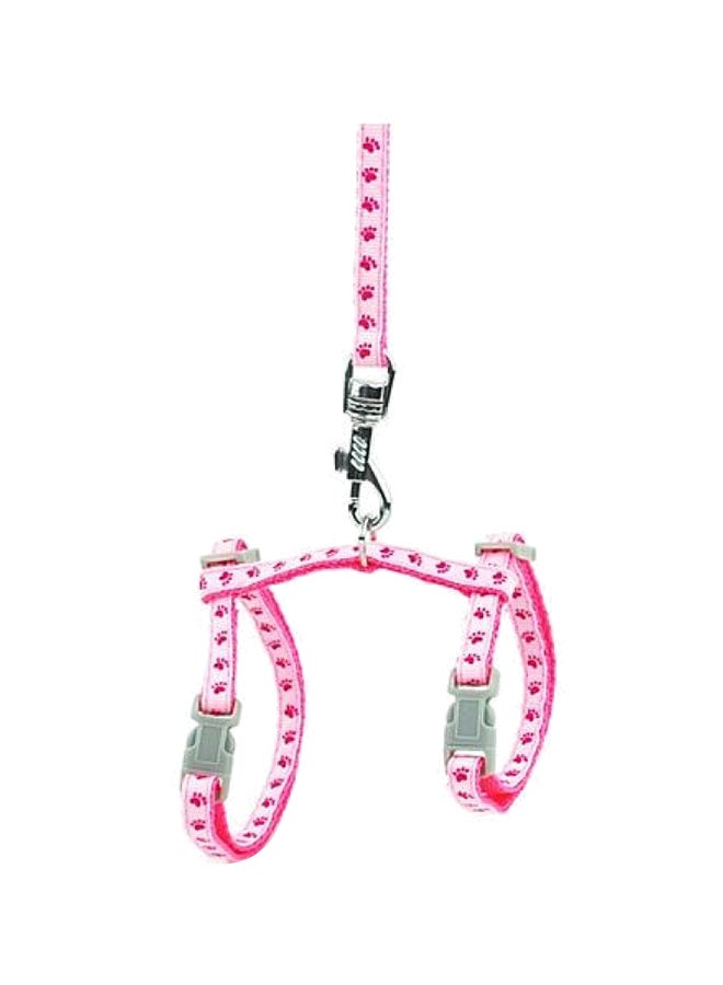Generic Adjustable Pet Harness Belt Pink 18.5 x 27.5centimeter