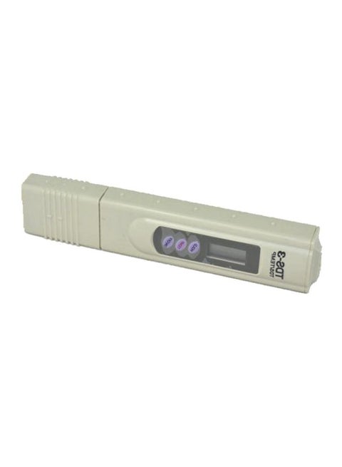 Digital Water Impurity Tester Meter With Case Cover White