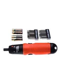BLACK+DECKER A7073 Cordless Screwdriver Set Red/Black  - Image 1