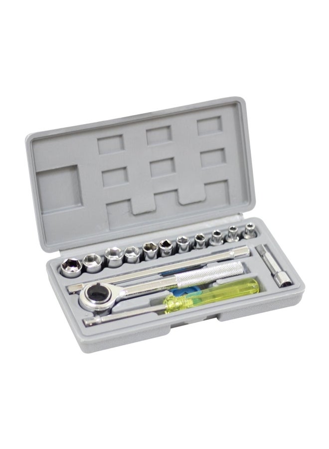 Generic 17-Piece Wrench Tool Set Silver  - Image 2