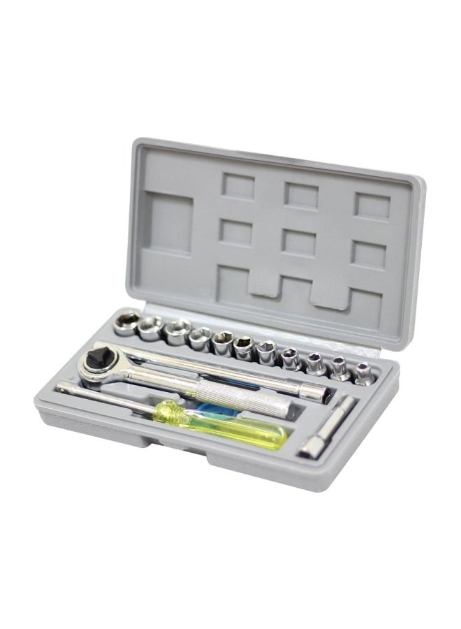 Generic 17-Piece Wrench Tool Set Silver  - Image 3