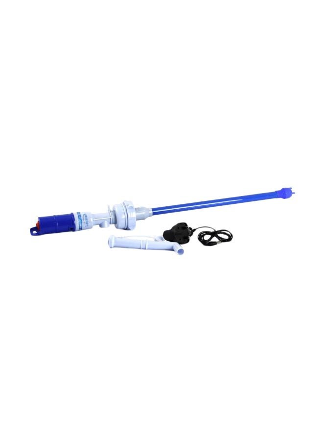 Rechargeable Battery Opperated Water Pump With Adoptor Blue/White/Black - Image 1