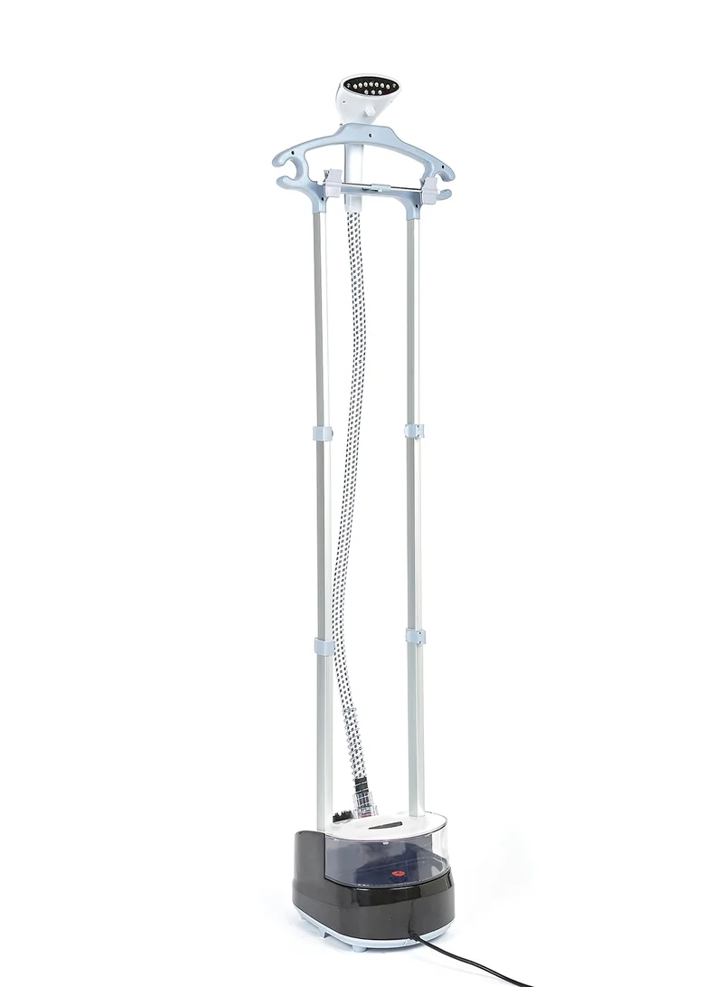 Noon East Freestanding garment_steamer 1.9 L Freestanding Garment Steamer With Quick Steam Fabric Modes And Overheating Protection 1.9 L 1950 W HY - 628 White/Black 1950 W White/Black
