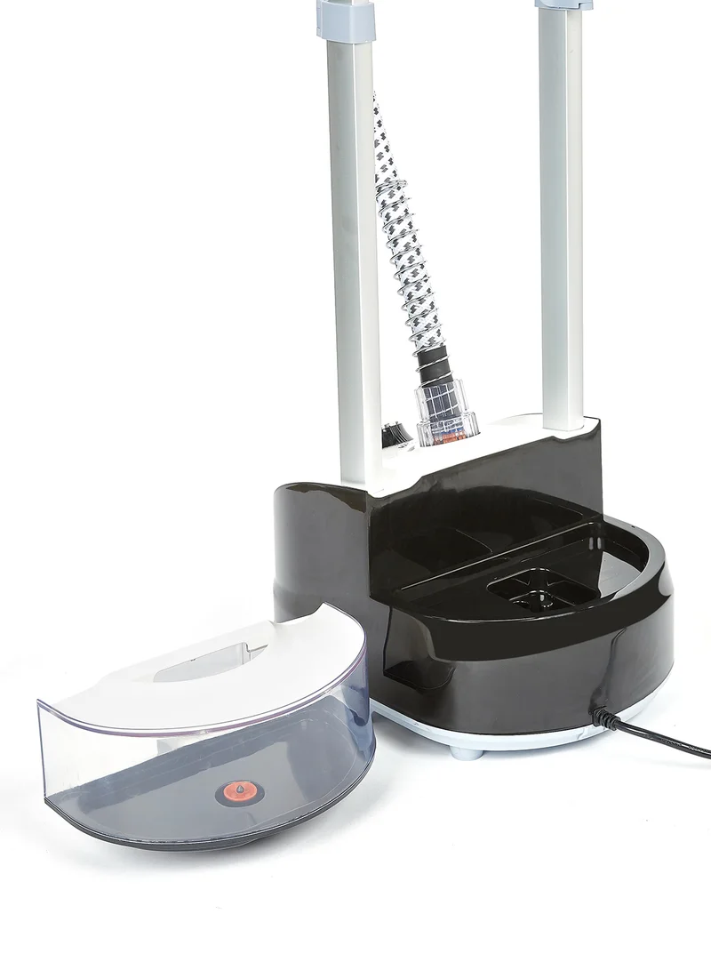Noon East Freestanding garment_steamer 1.9 L Freestanding Garment Steamer With Quick Steam Fabric Modes And Overheating Protection 1.9 L 1950 W HY - 628 White/Black 1950 W White/Black