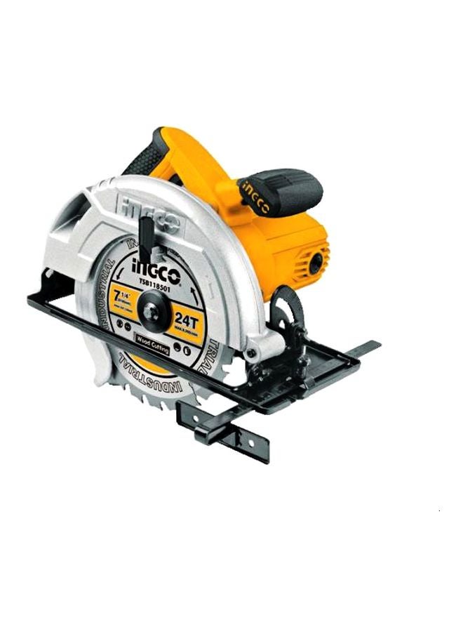 INGCO Electric Circular Saw Silver/Black/Yellow - Image 1