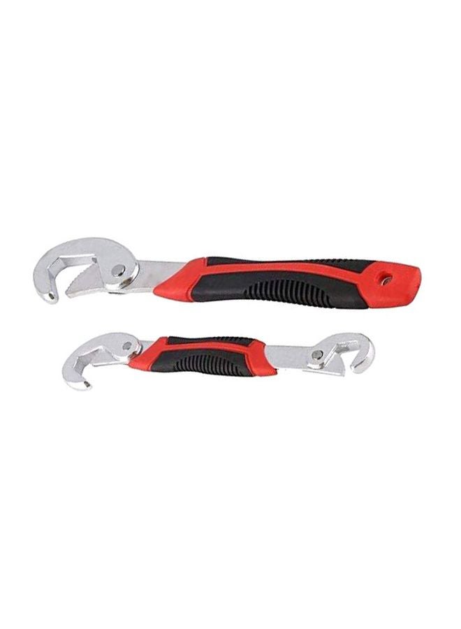 Snap'N Grip 2-Piece Spanner Hand Tool Black/Red/Silver - Image 1
