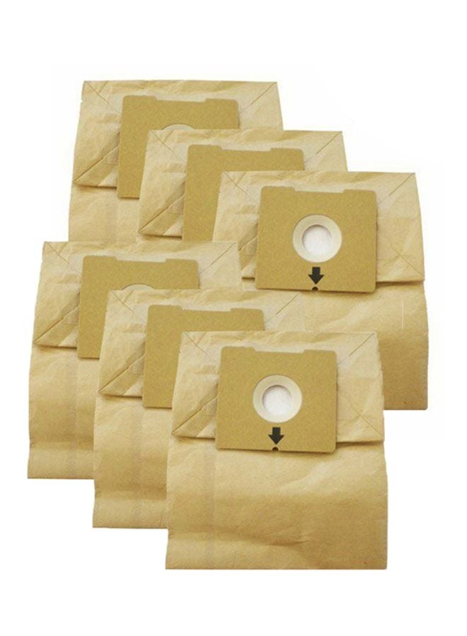 6-Piece Dust Bag Set Beige 20x3x17cm - Image 1