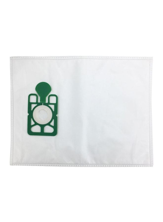 Replacement Vacuum Cleaner Dust Bag White/Green 407x315centimeter - Image 1