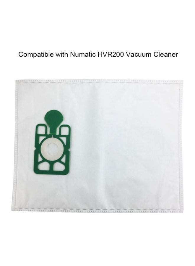 Replacement Vacuum Cleaner Dust Bag White/Green 407x315centimeter - Image 3